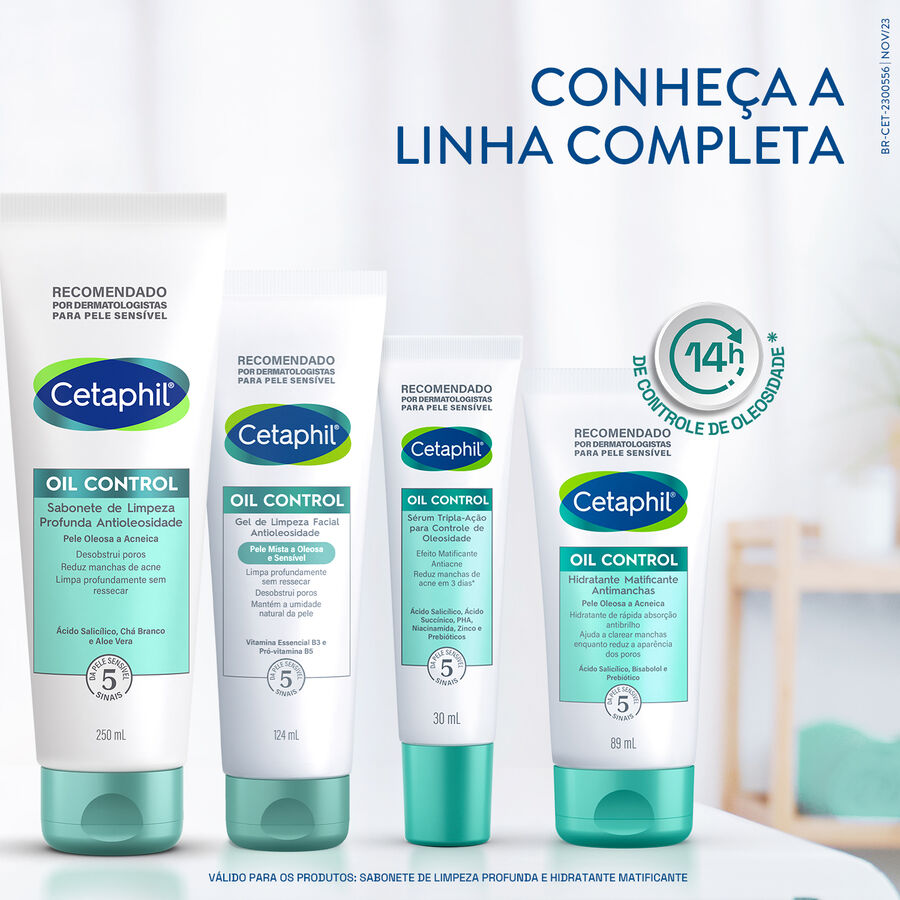 Sabonete de Limpeza Profunda Antioleosidade Cetaphil Oil Control 250mL - Image 2