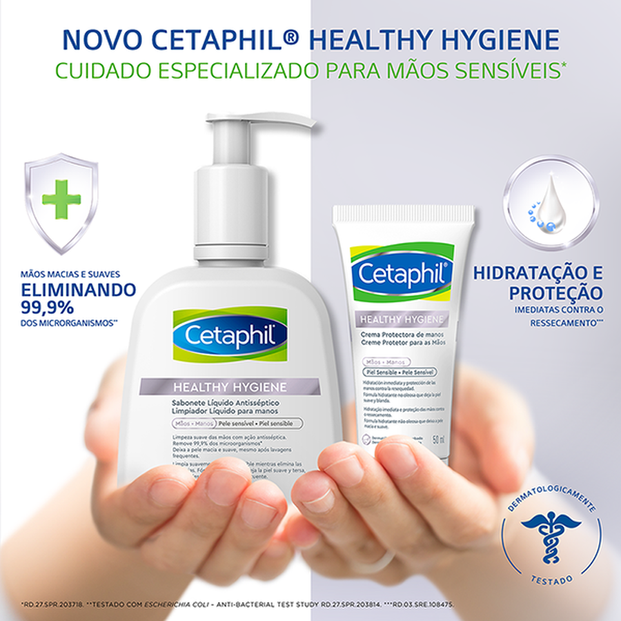 Creme Protetor para as Mãos Cetaphil Healthy Hygiene 50g - Image 6