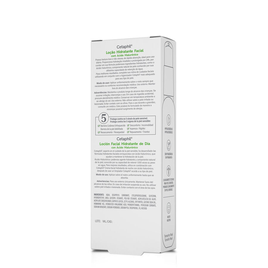Loção Hidratante Facial Com Ácido Hialurônico Cetaphil 88ml - Image 2