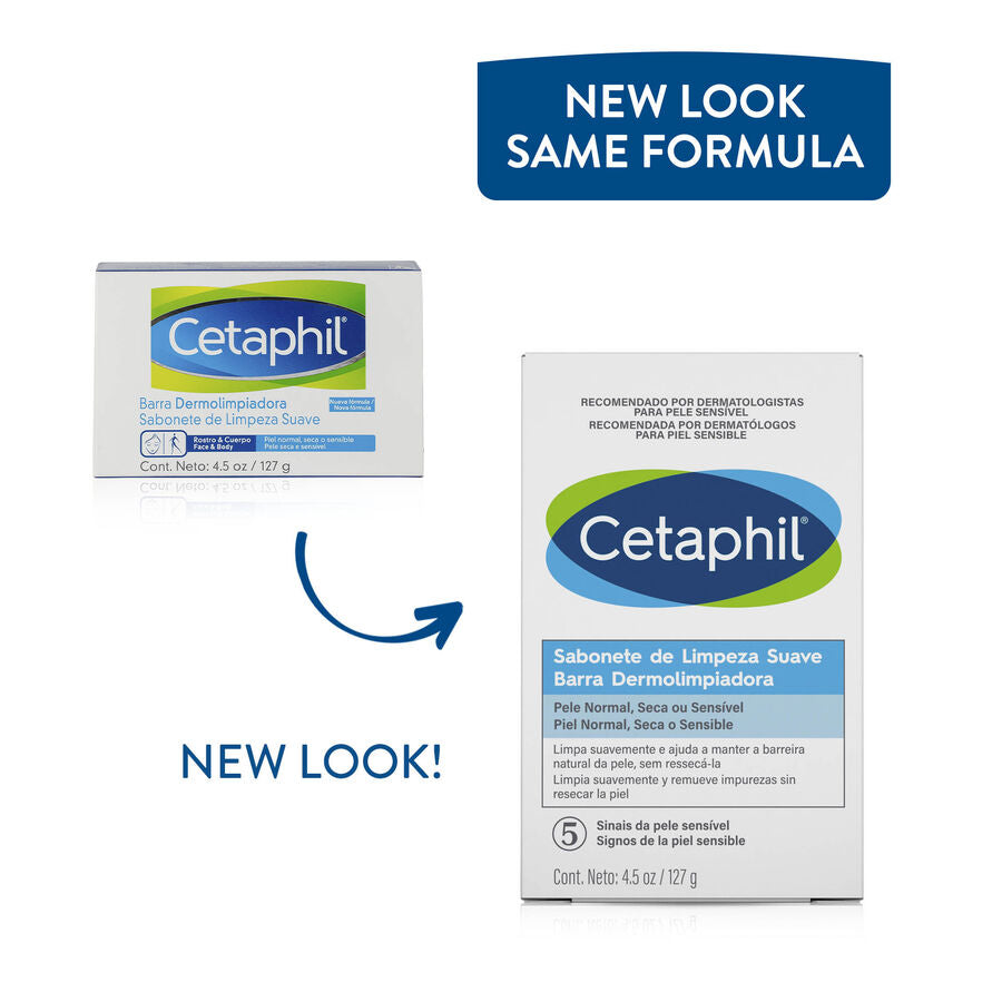 Sabonete Em Barra Cetaphil Limpeza Profunda 127g - Image 5