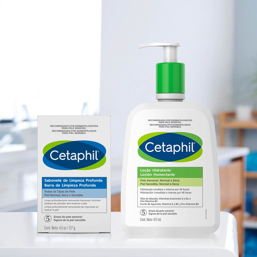 Sabonete Em Barra Cetaphil Limpeza Profunda 127g - Image 2