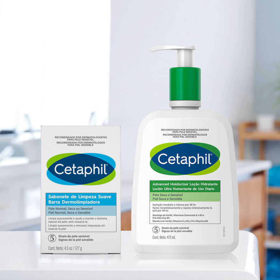 Sabonete Em Barra Cetaphil Limpeza Suave 127g - Image 2
